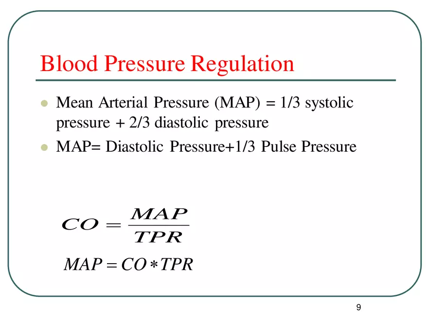Blood Pressure Regulation - Page 26