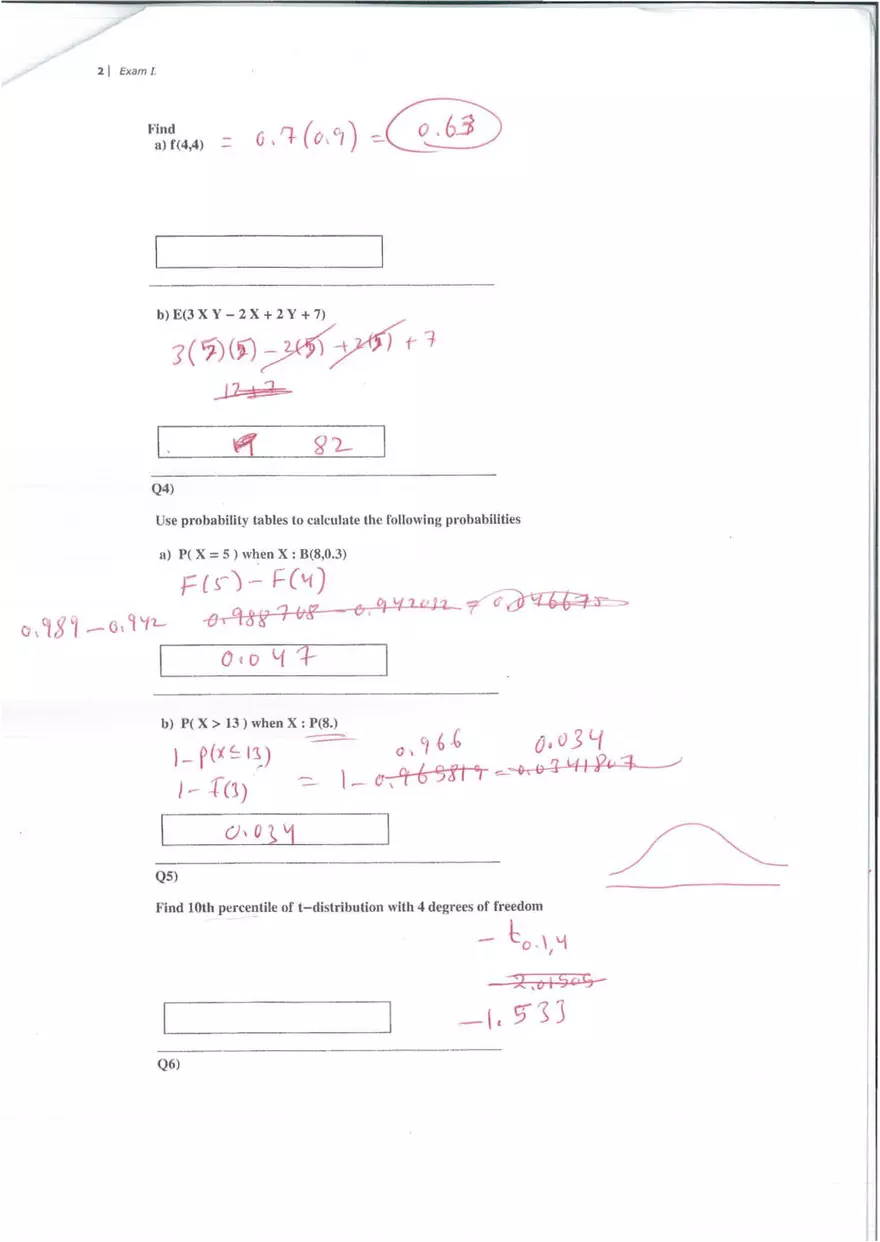 Math First Exam 2020 - Page 2