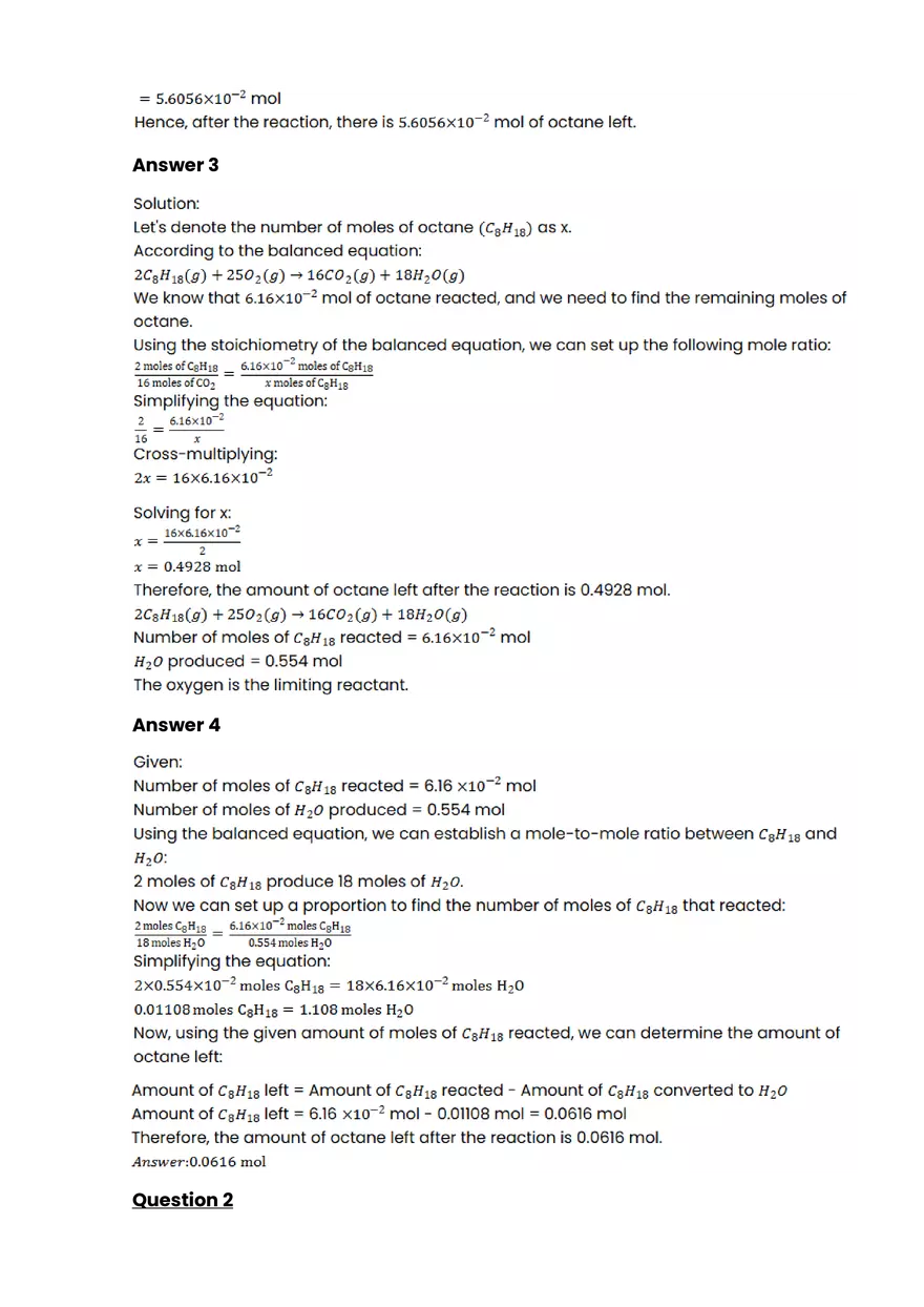 Various Math #1 - Q&A - Page 2