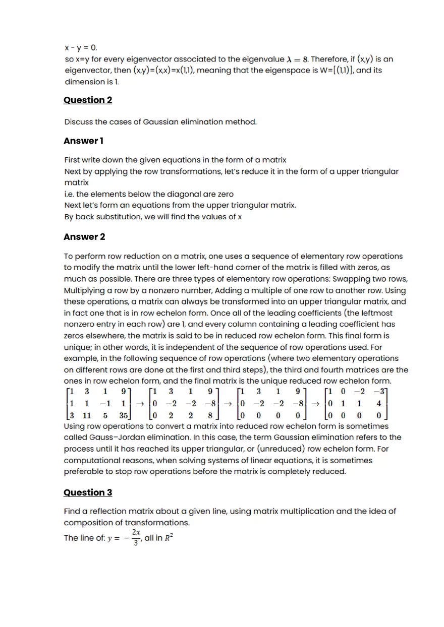 Matrix transformations #5 - Questions and Answers - Page 2