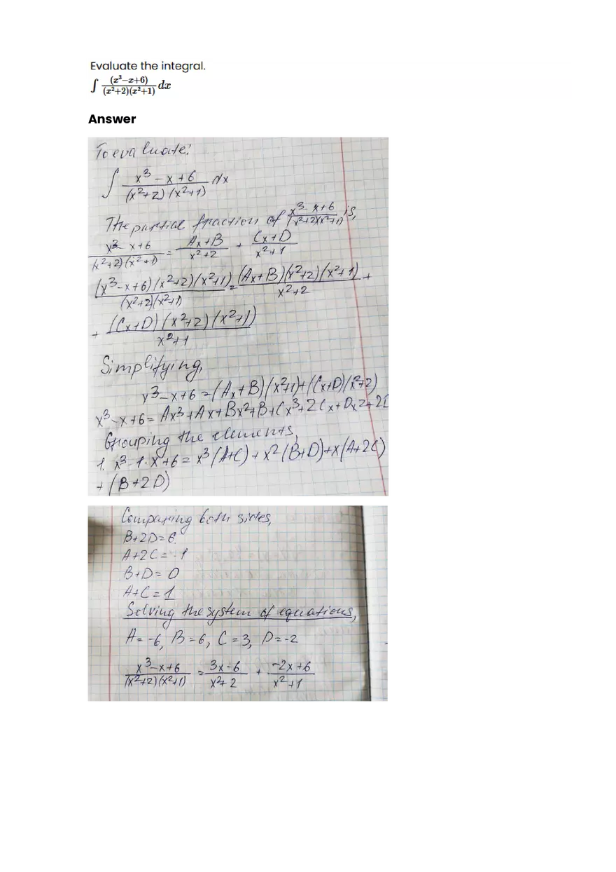 Quadratic function and equation #5 - Questions and Answers - Page 3