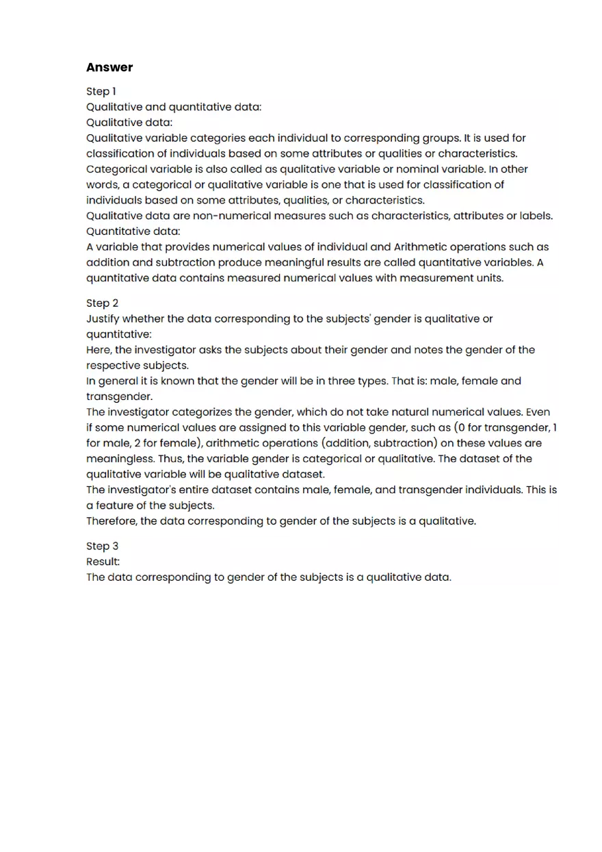 Describing quantitative data #1 - Questions and Answers - Page 3