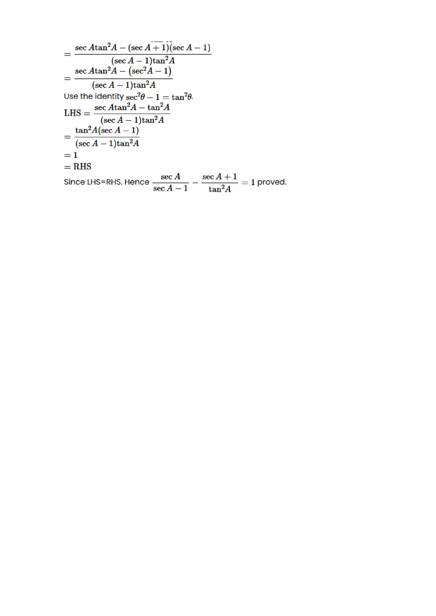 Trigonometric equations and identities #2 - Questions and Answers - Page 3