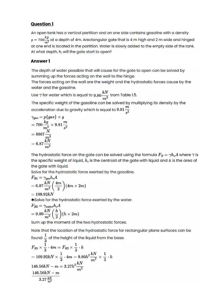 Advanced Physics #1 - Questions and Answers - Page 1