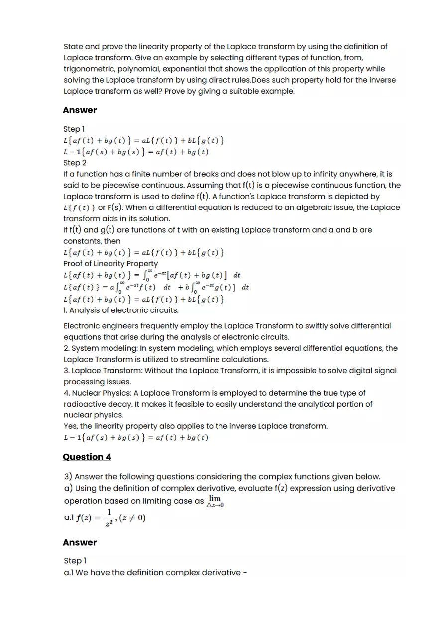 Multivariable functions #1 - Questions and Answers - Page 2