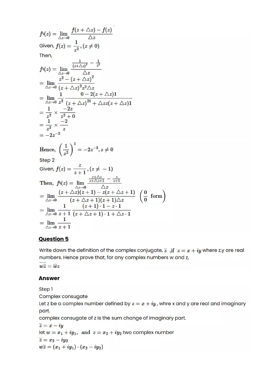 Multivariable functions #1 - Questions and Answers - Page 3