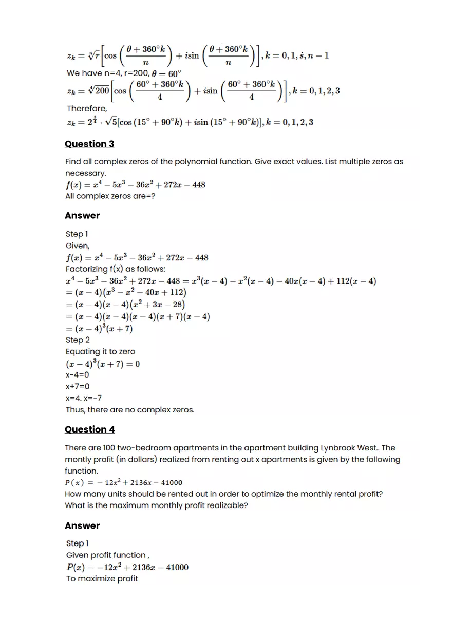 Multivariable functions #2 - Questions and Answers - Page 2