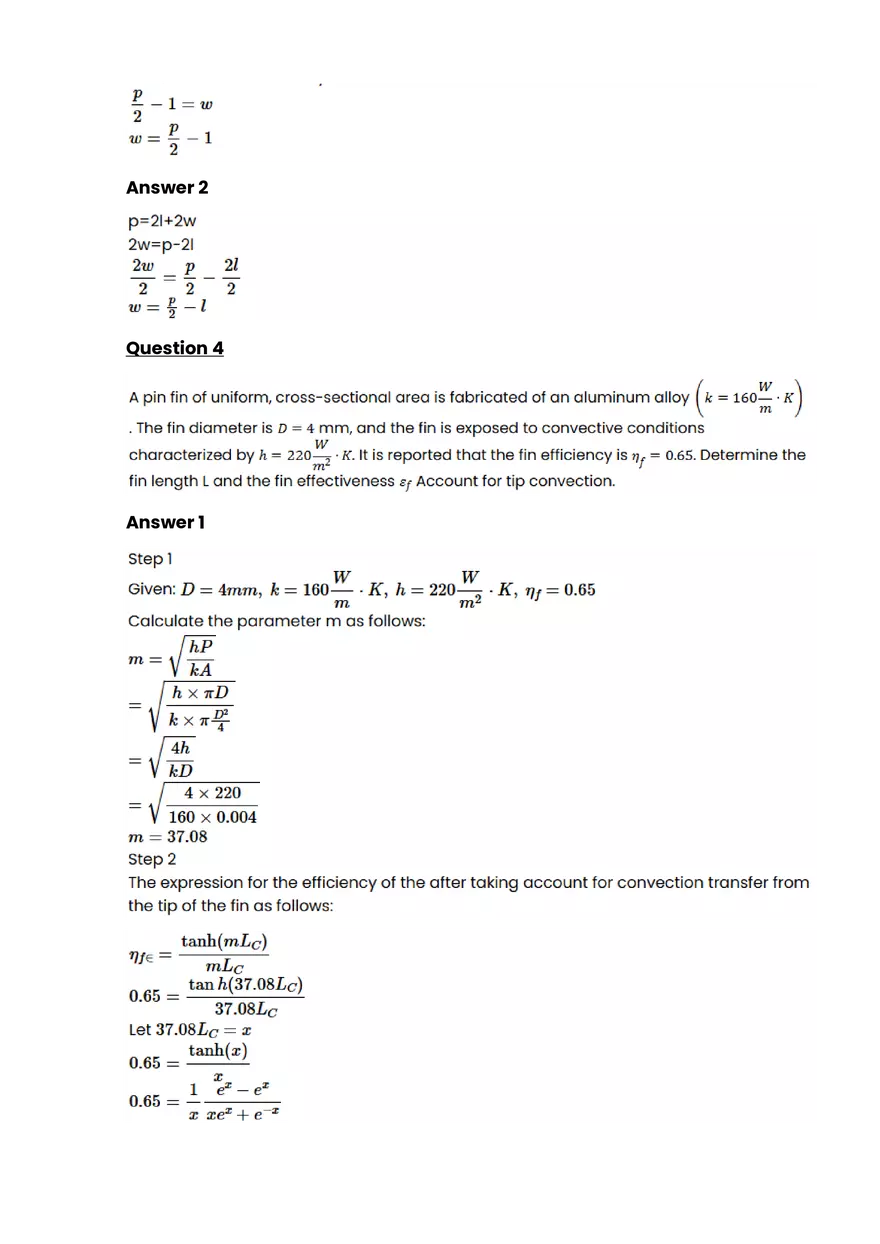 Equations, expressions, and inequalitie #1 - Questions and Answers - Page 4