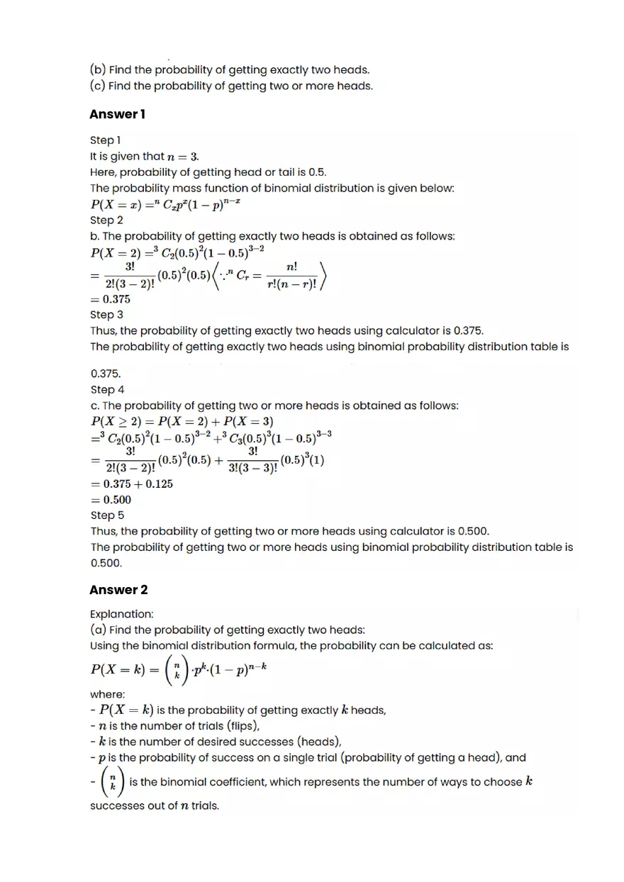 Binomial probability #4 - Questions and Answers - Page 5