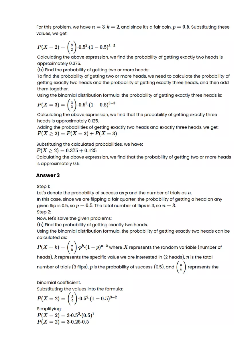 Binomial probability #4 - Questions and Answers - Page 6