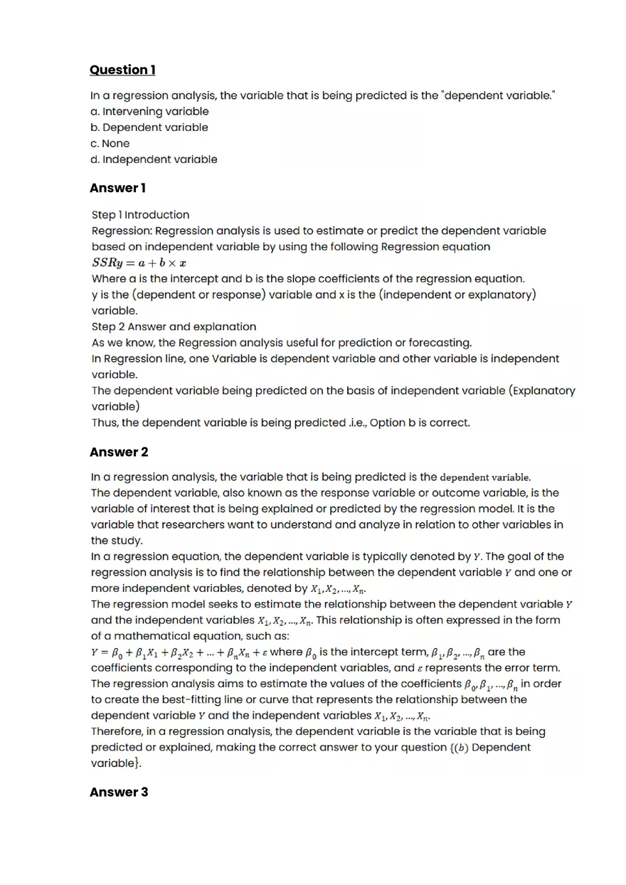 Multivariable functions #4 - Questions and Answers - Page 1