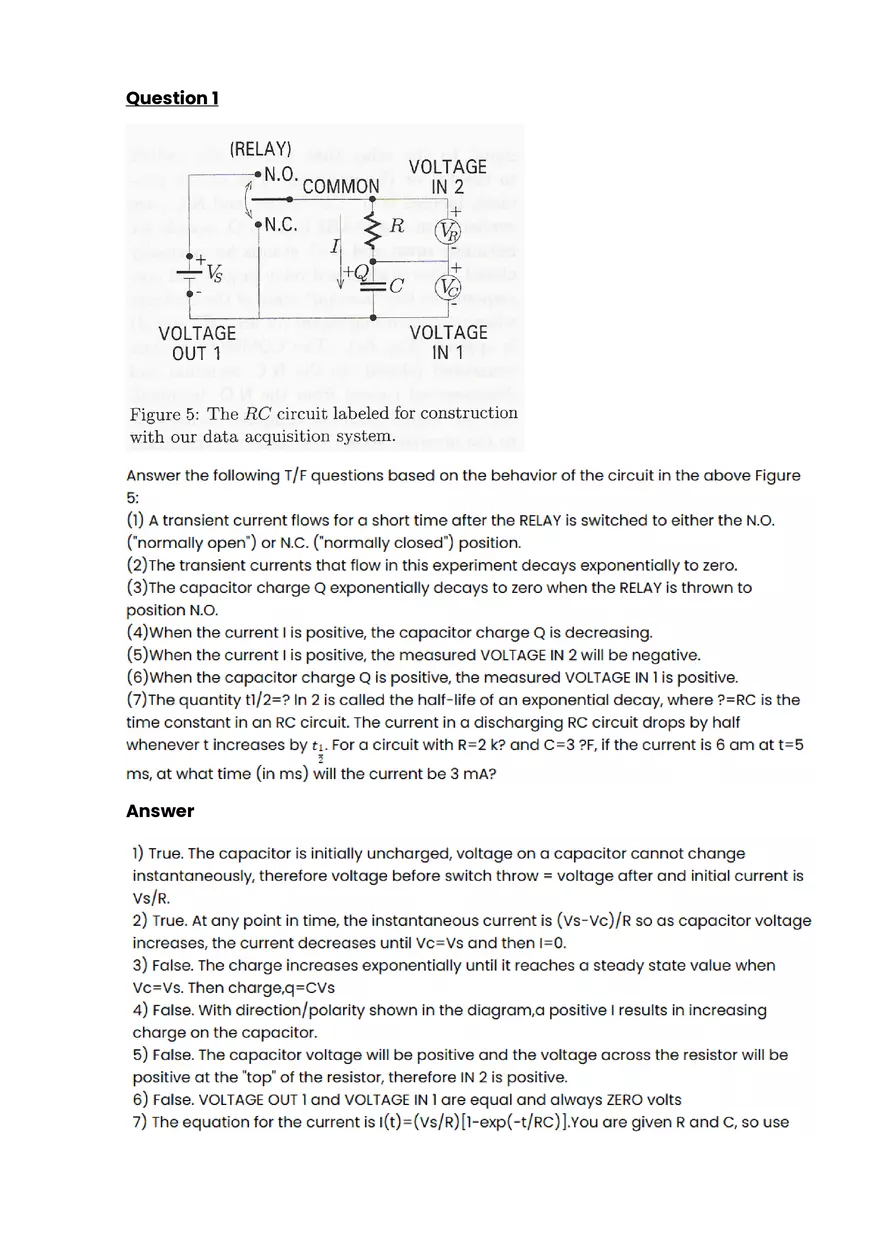 Resistivity #1 - Questions and Answers - Page 1