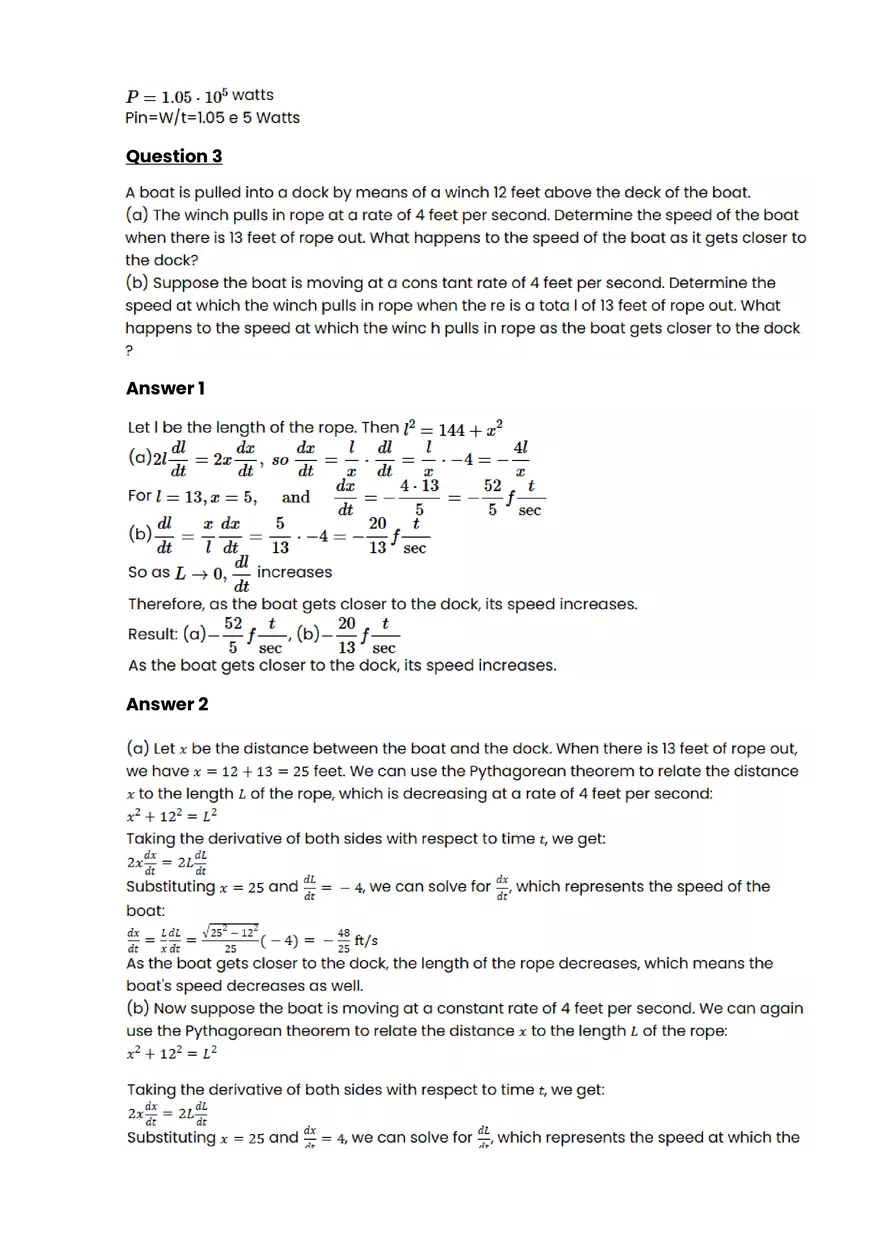 Acceleration Due to Gravity #8 - Questions and Answers - Page 4