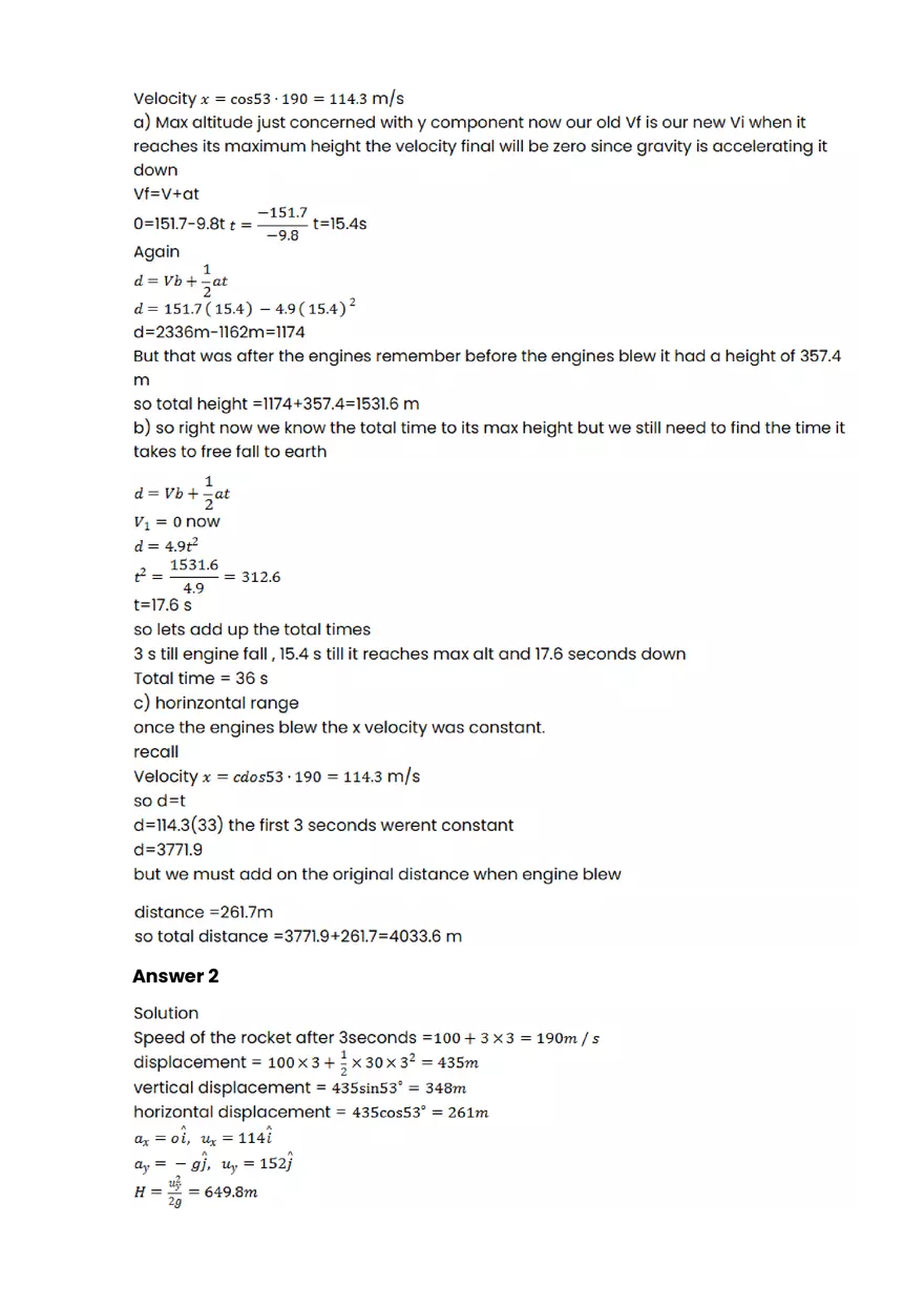 Acceleration Due to Gravity #2 - Questions and Answers - Page 11