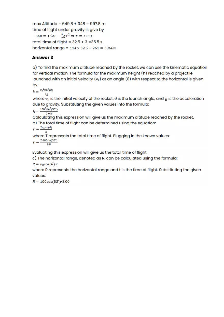 Acceleration Due to Gravity #2 - Questions and Answers - Page 3