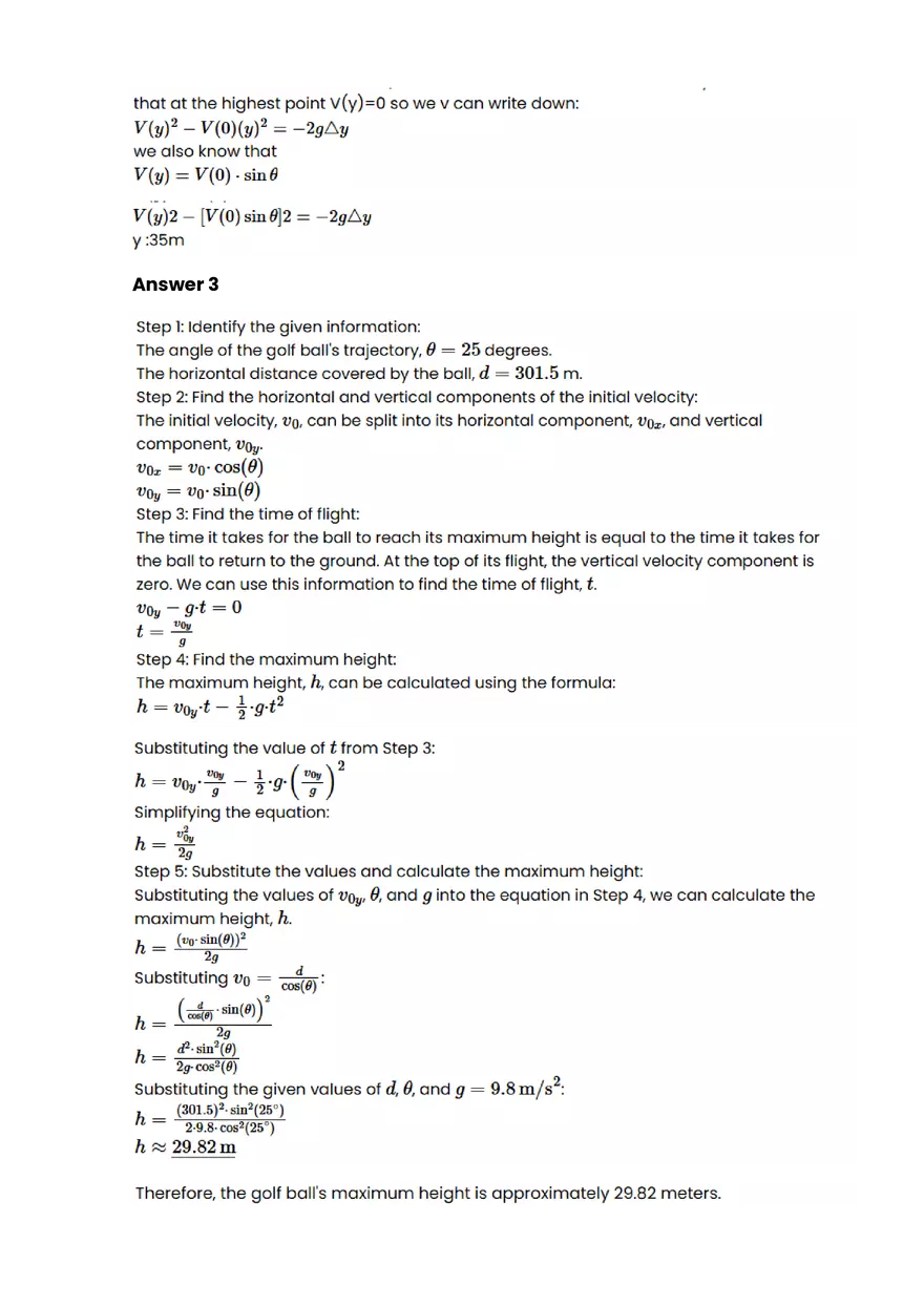 Acceleration Due to Gravity #3 - Questions and Answers - Page 3