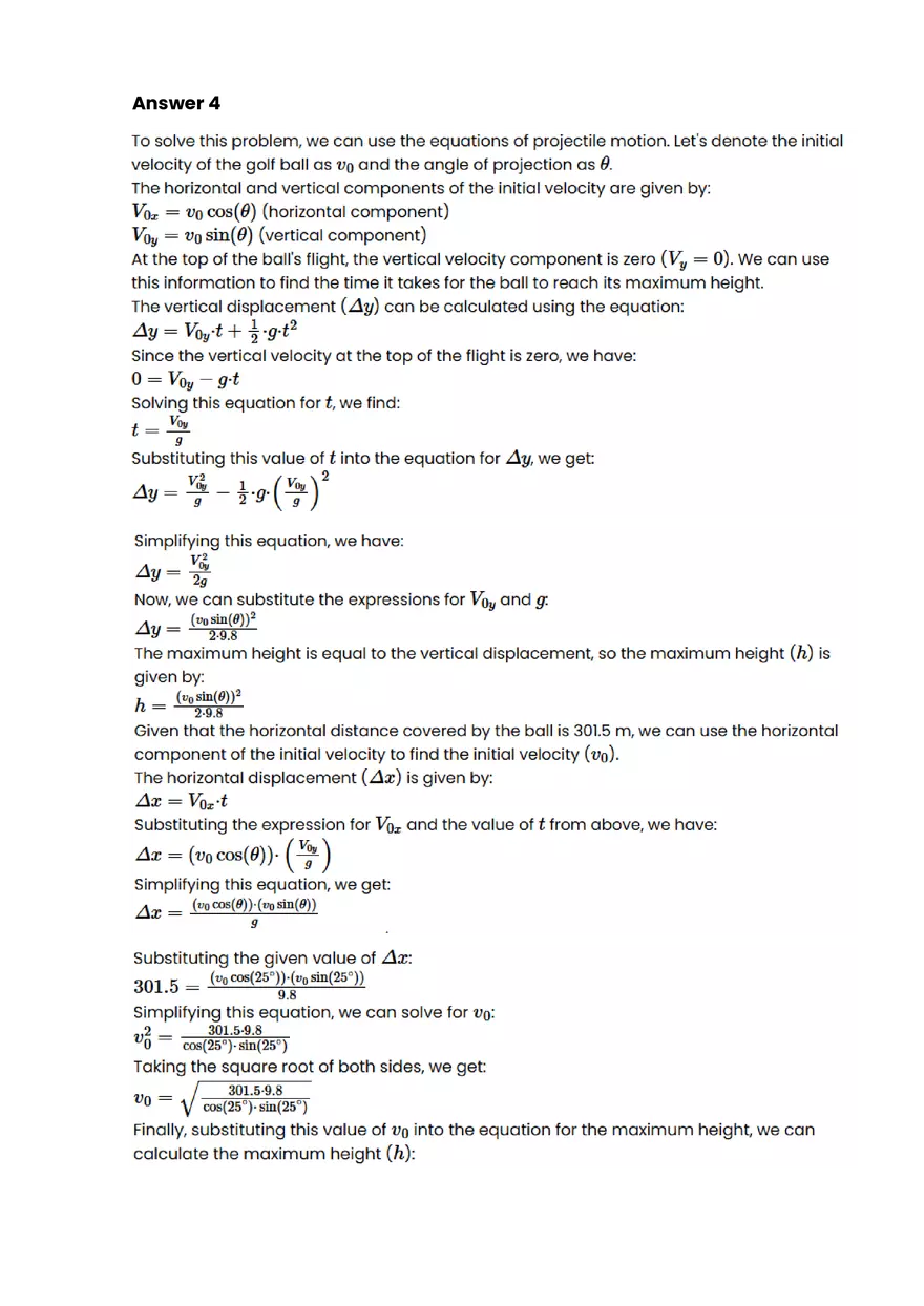 Acceleration Due to Gravity #3 - Questions and Answers - Page 4