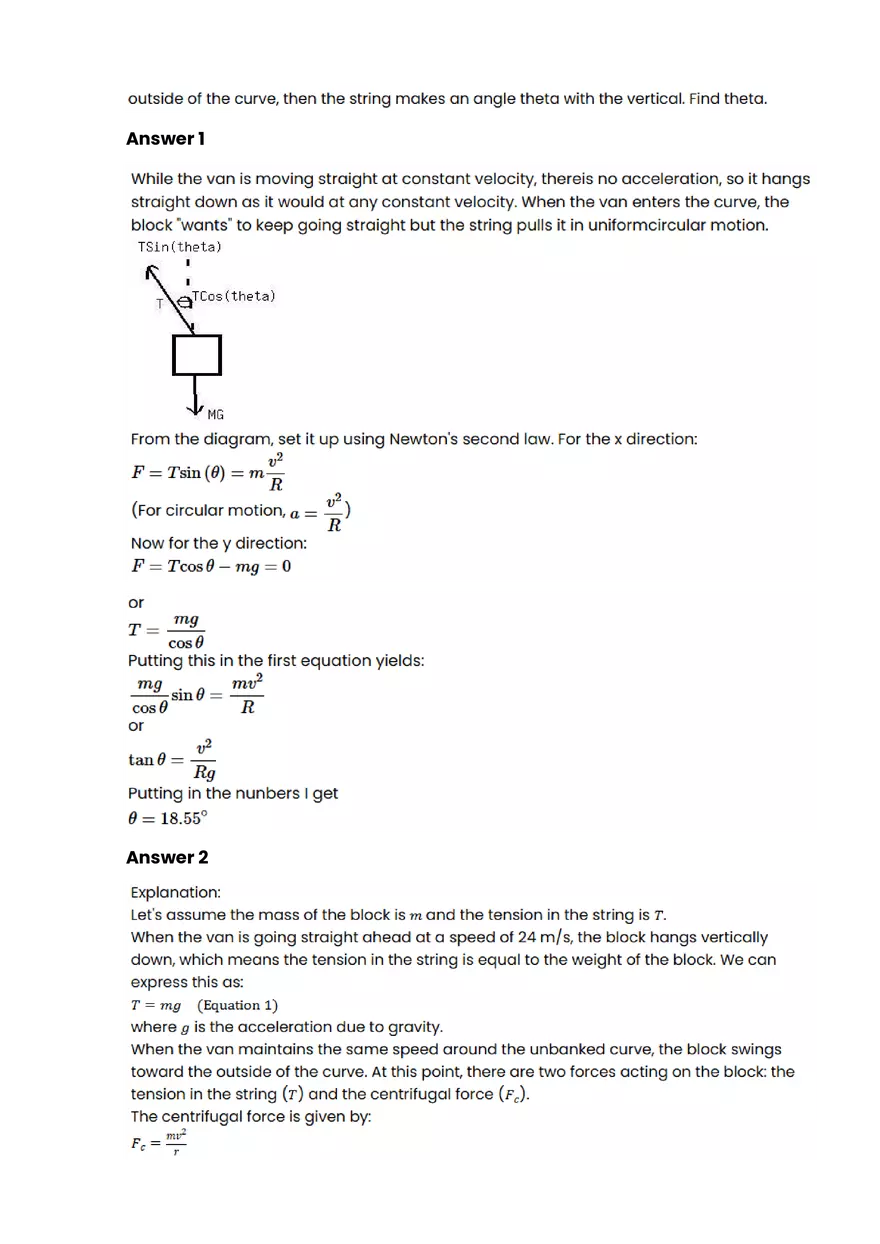 Acceleration Due to Gravity #1 - Questions and Answers - Page 10