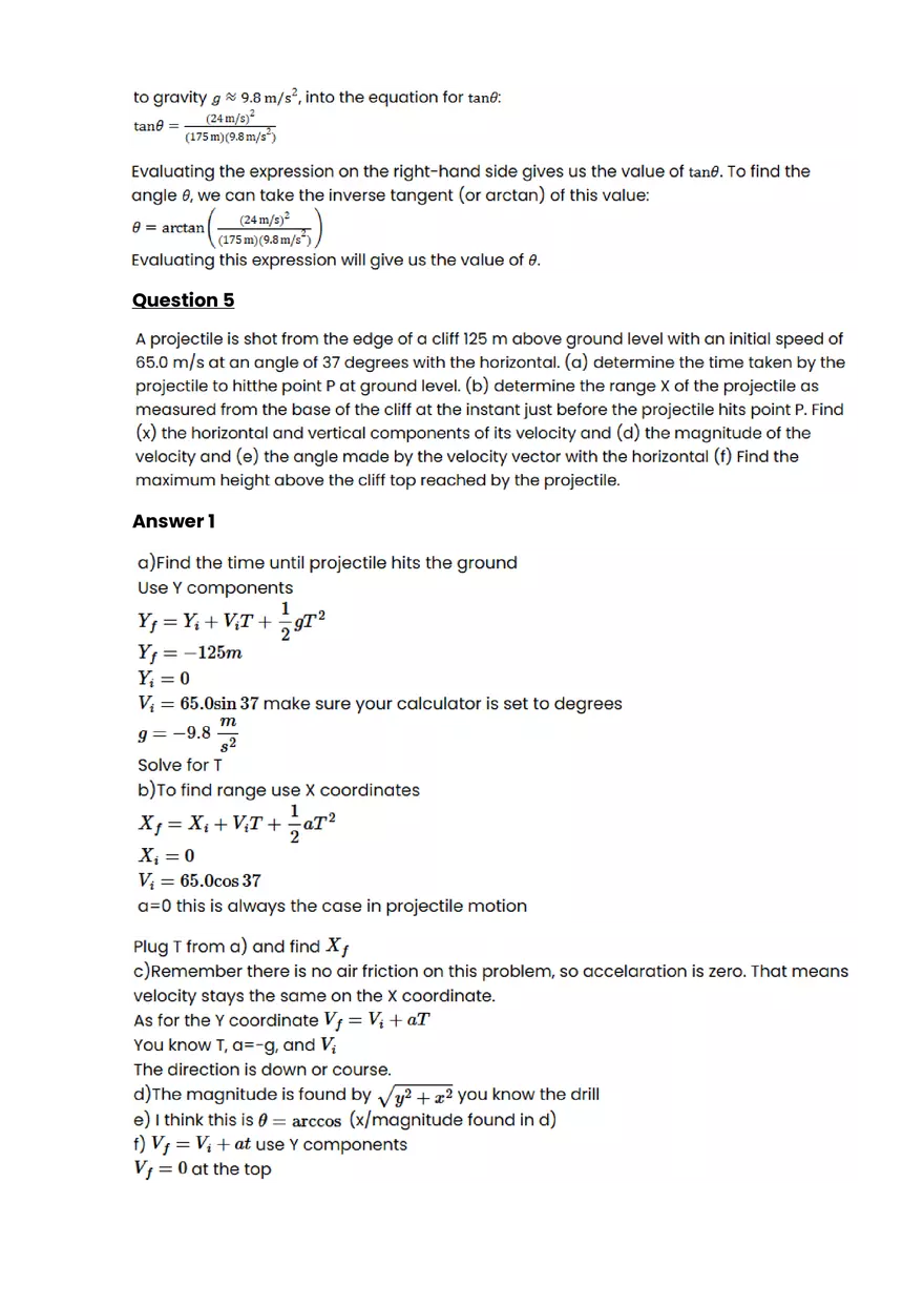 Acceleration Due to Gravity #1 - Questions and Answers - Page 13