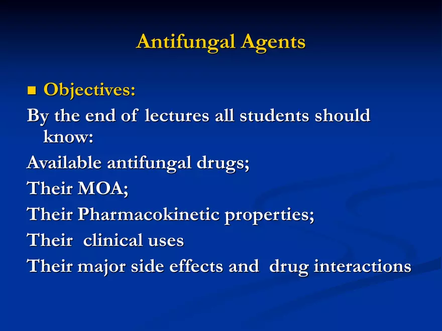 Antifungal Agents - 1 - Page 2
