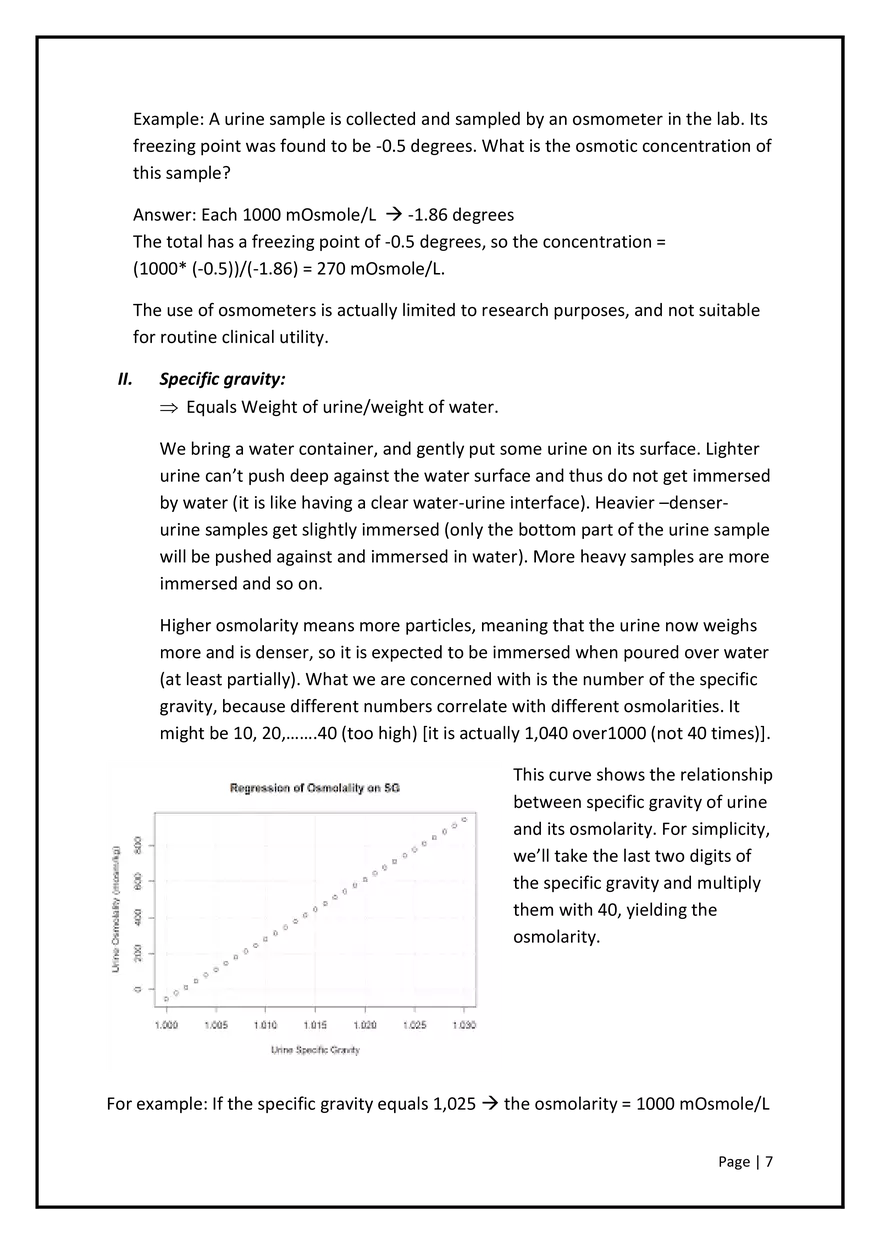 The Ability of the Kidney to Make Concentrated Urine - Page 6
