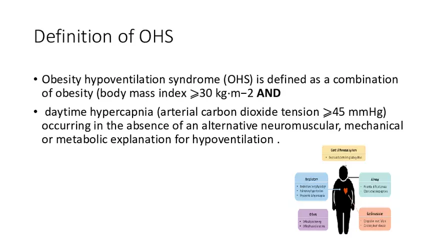 Obstructive Sleep Apnea Obesity Hypoventilation Syndrome - Page 43