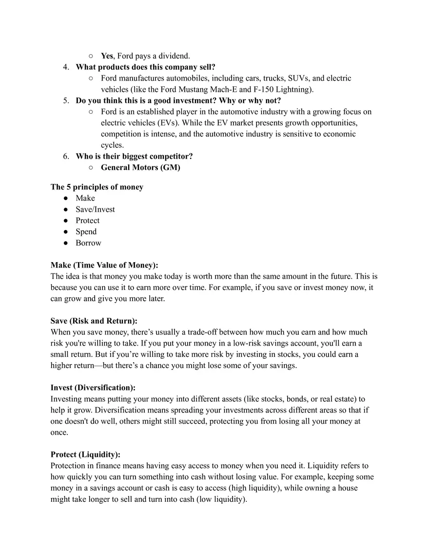 Low / High Risk Examples - Page 4