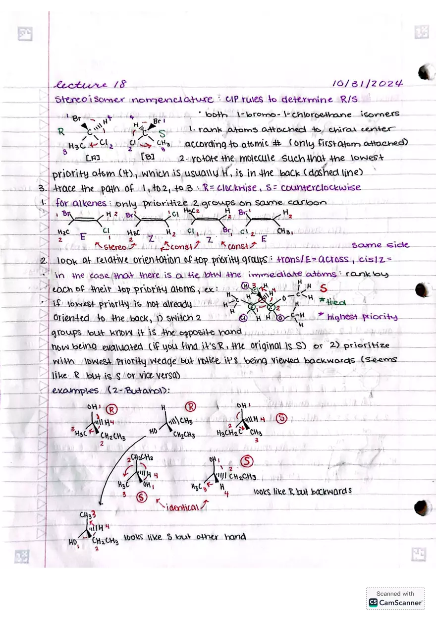 CHEM 1810 - Lecture 18 - Page 1