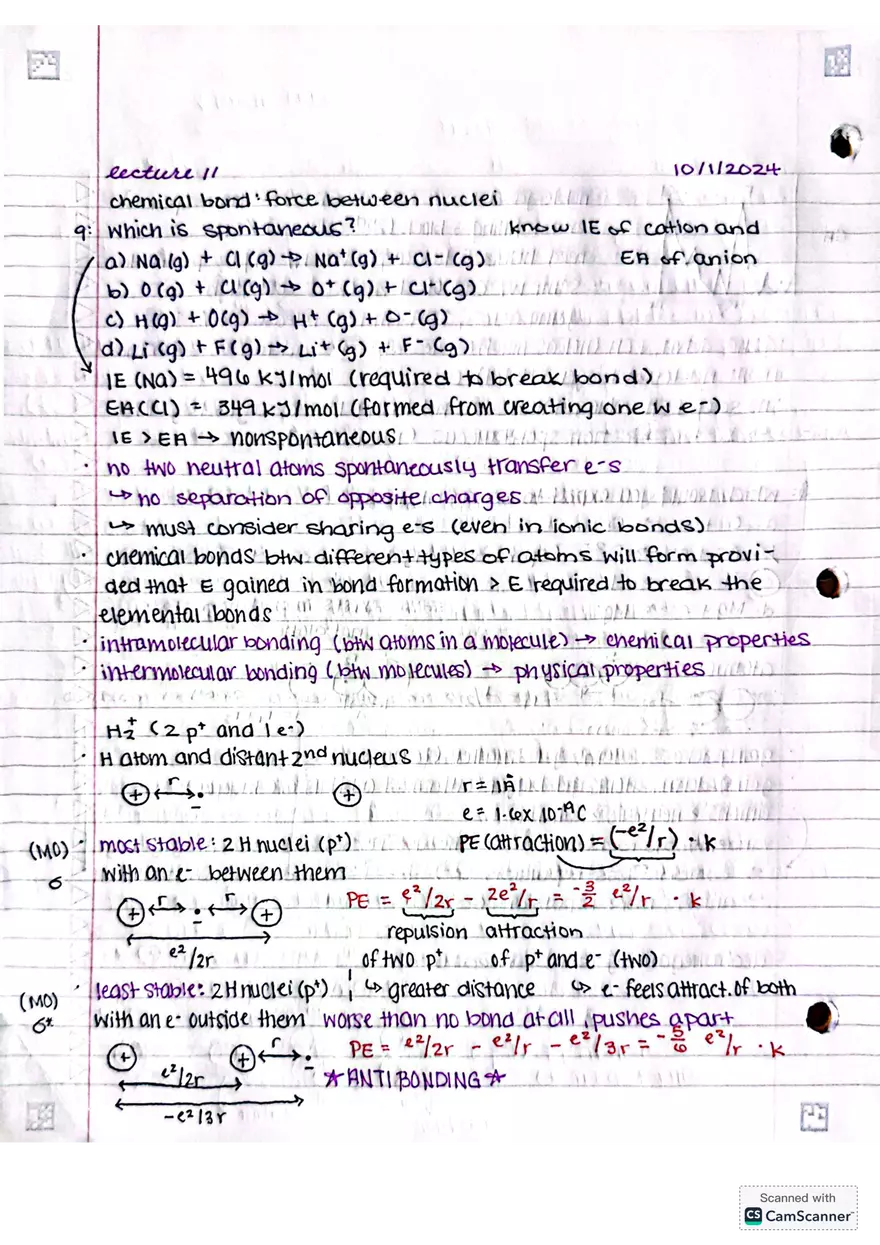 CHEM 1810 - Lecture 11 - Page 1