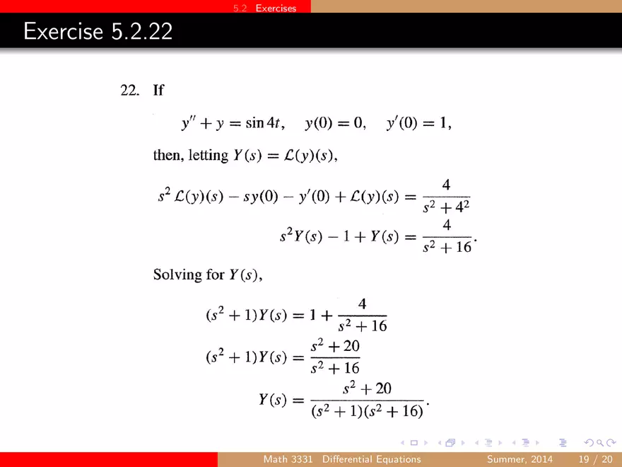Basic Properties of the Laplace Transform Ch2 - Page 9