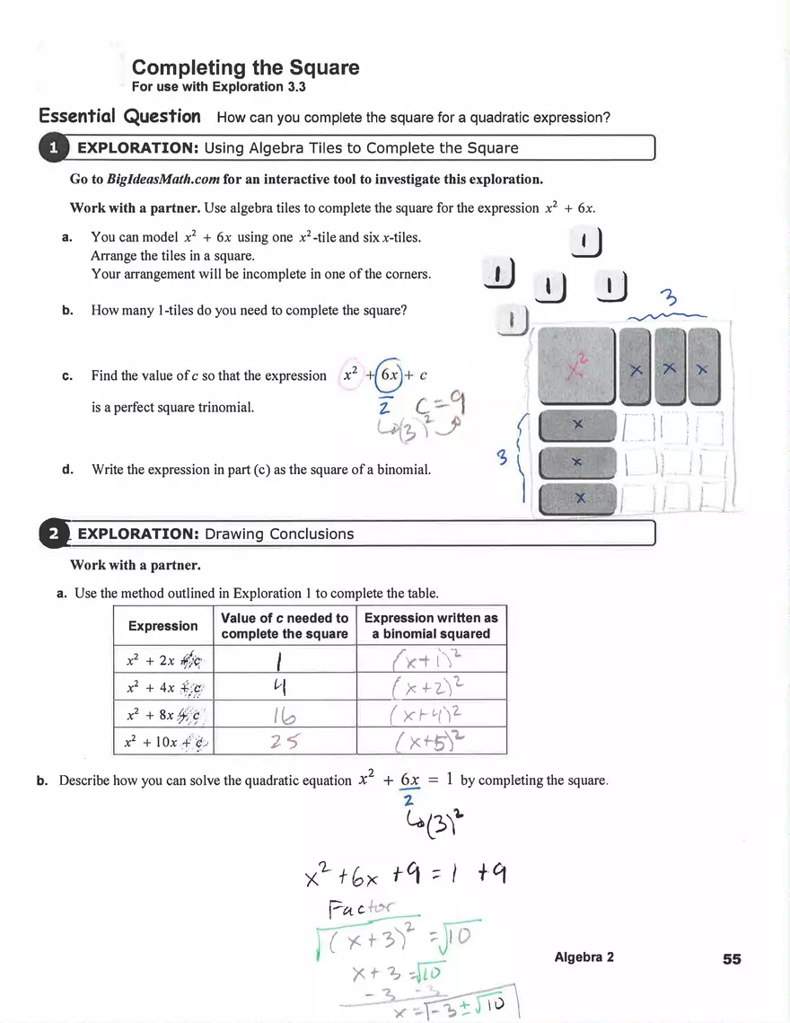 Ch3 Section 3 Notes Answers - Page 1