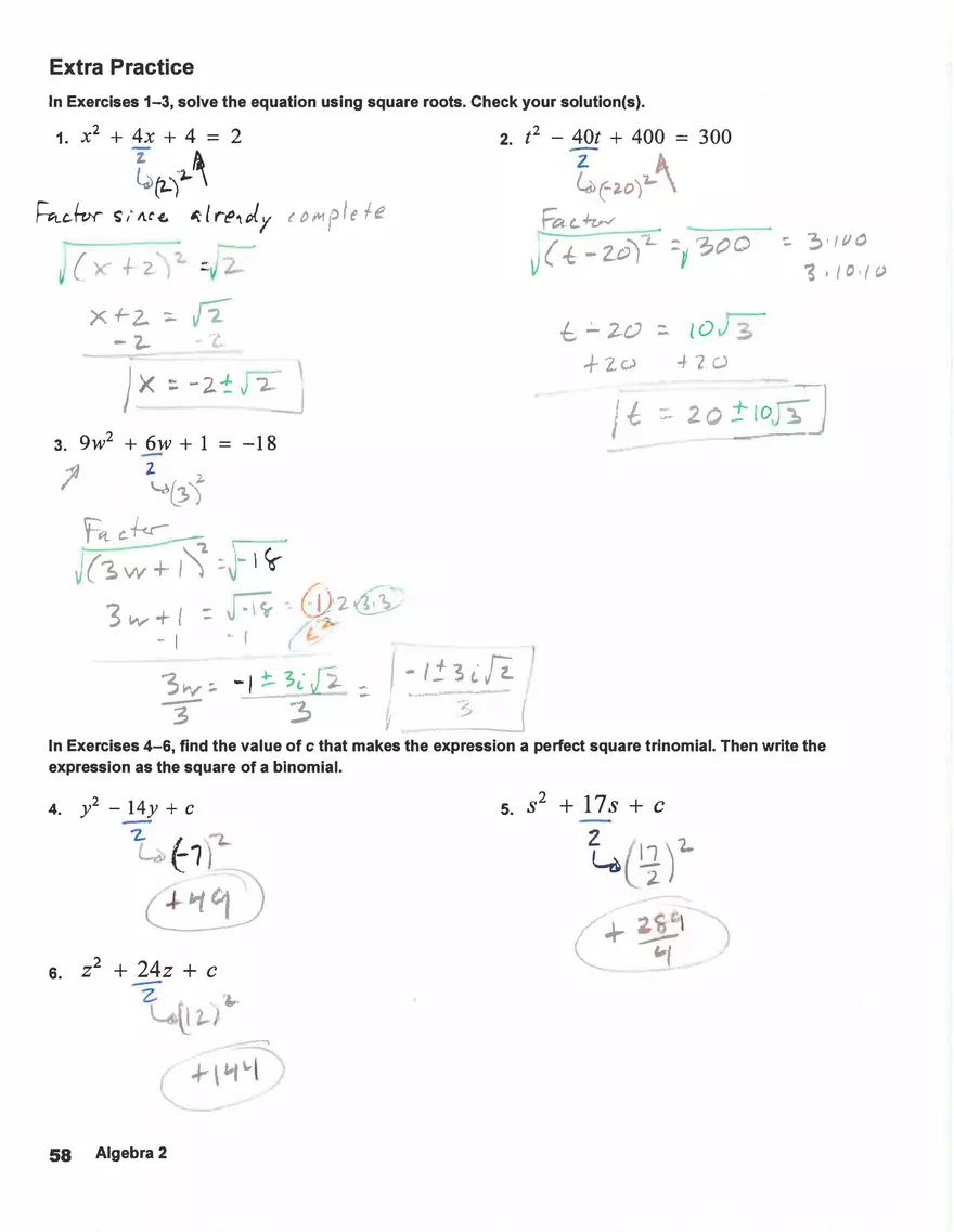 Ch3 Section 3 Notes Answers - Page 3