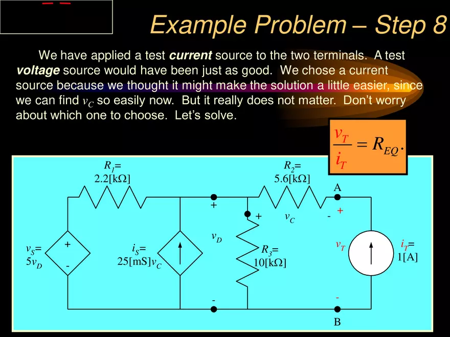 Thévenin’s and Norton’s Theorems Notes Ch4 - Page 1