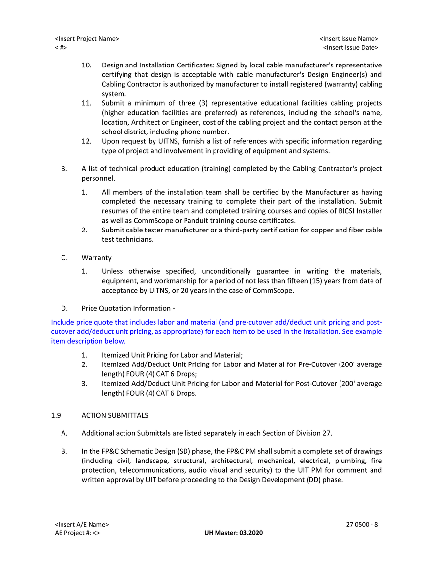 Communications General Provisions Ch1 - Page 8