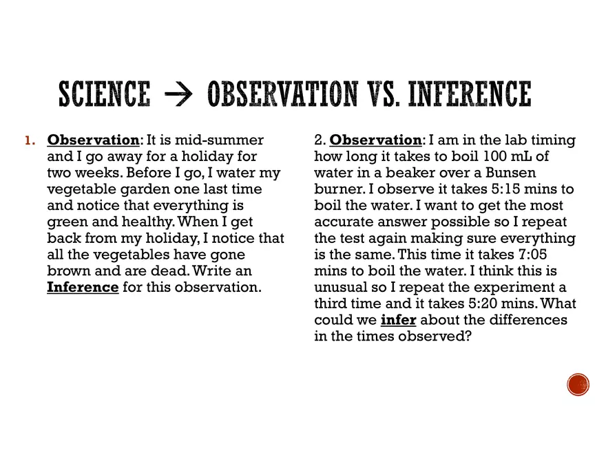 Observation vs. Inference - Page 2