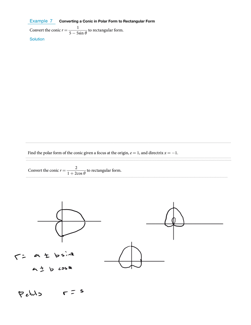 Transforming Equations Between Polar and Rectangular Forms - Page 4