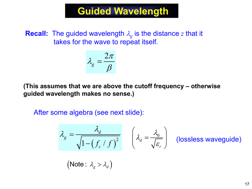 Rectangular Waveguide Notes - Page 9
