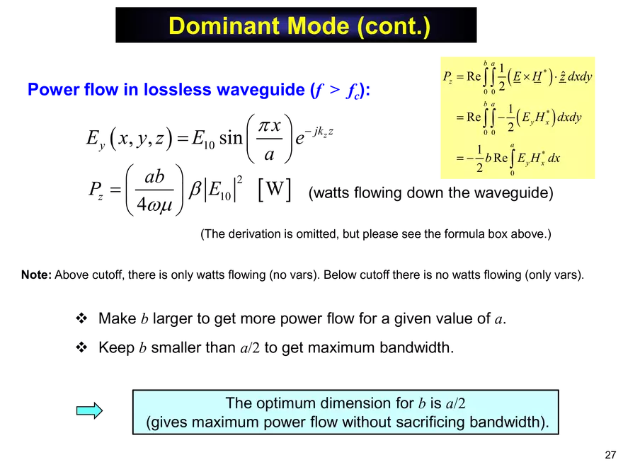 Rectangular Waveguide Notes - Page 20