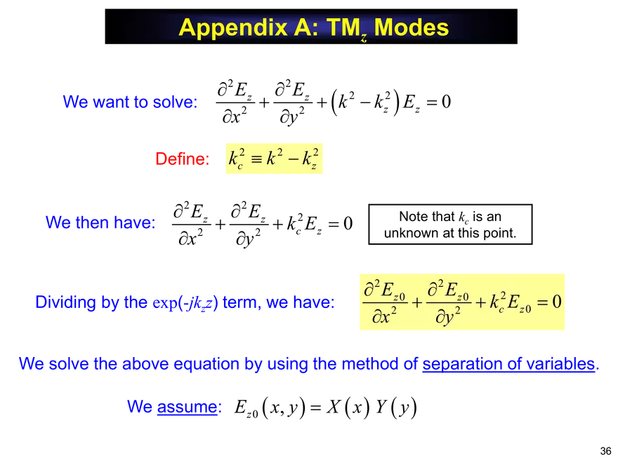Rectangular Waveguide Notes - Page 30
