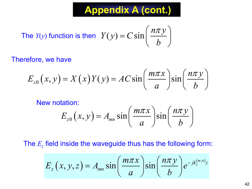 Rectangular Waveguide Notes - Page 37