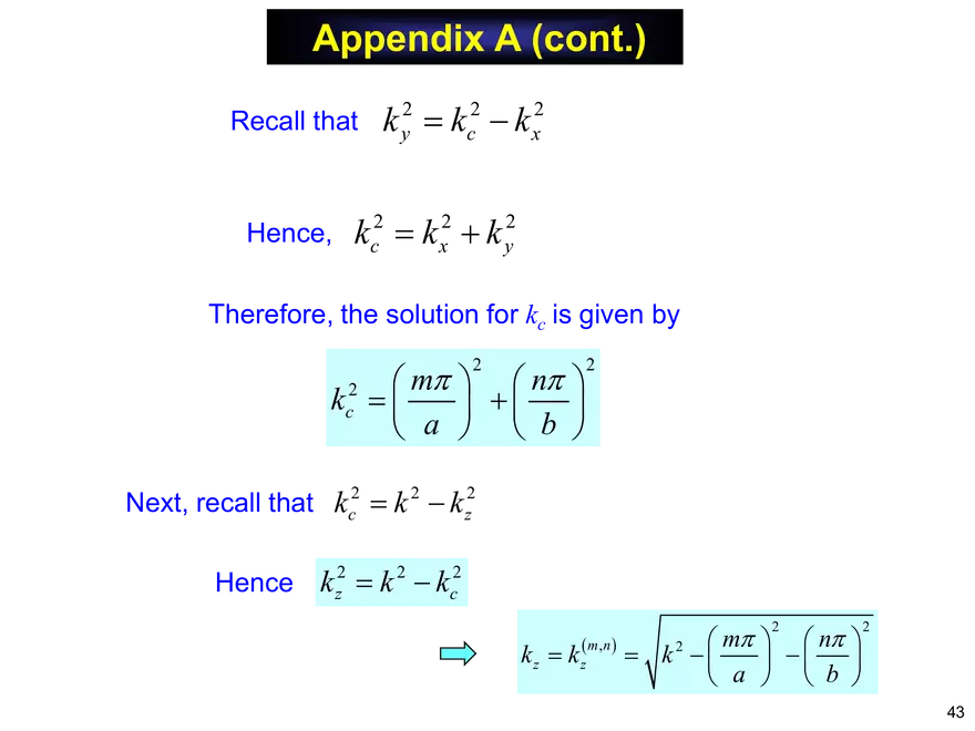 Rectangular Waveguide Notes - Page 38