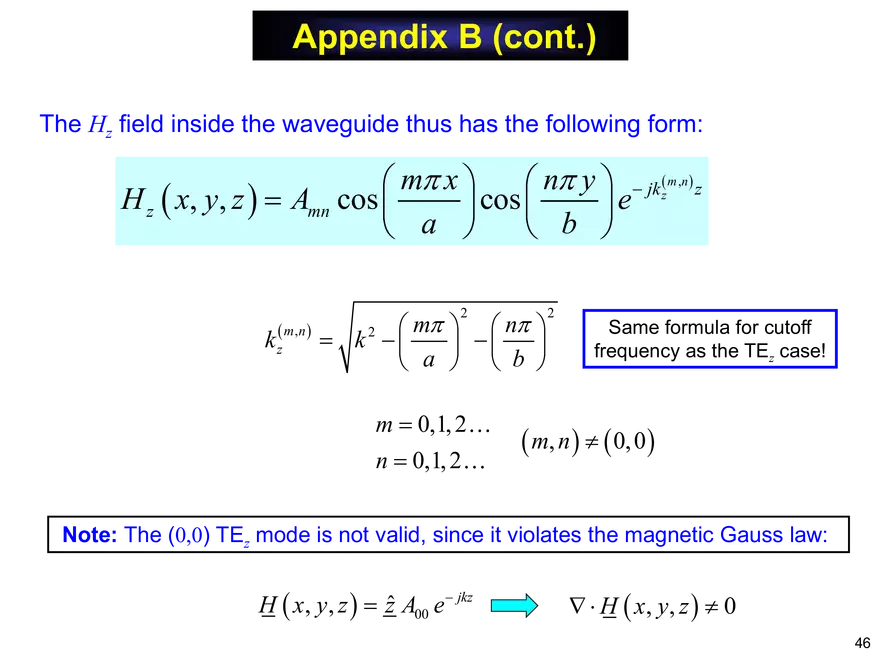 Rectangular Waveguide Notes - Page 41