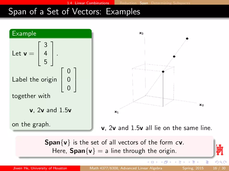 Advanced Linear Combinations & Systems of Linear Equations 2 - Page 6