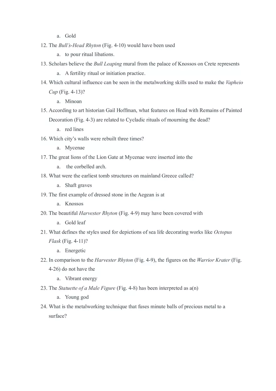 Art History Test - Page 2