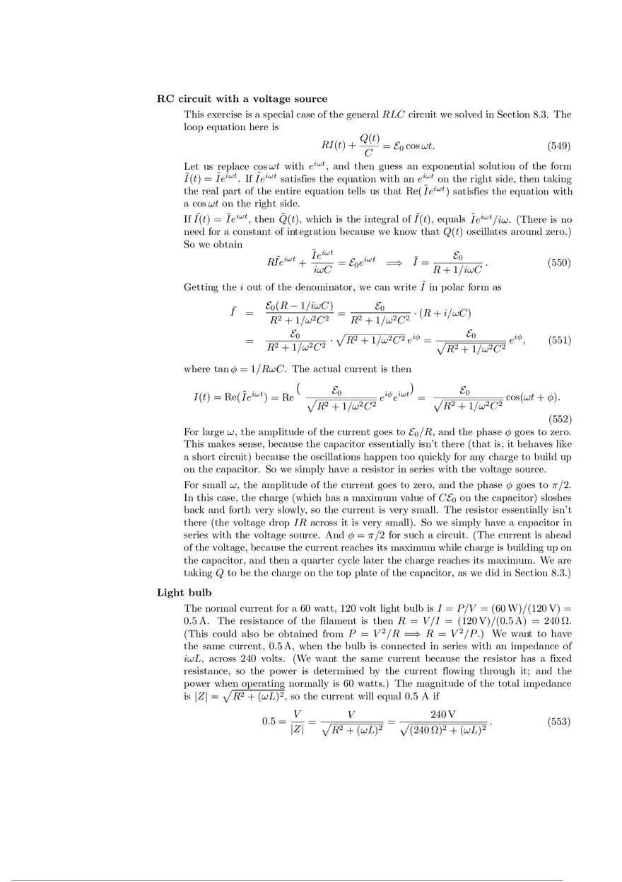 Alternating-Current Circuits, Solution Manual - Page 10