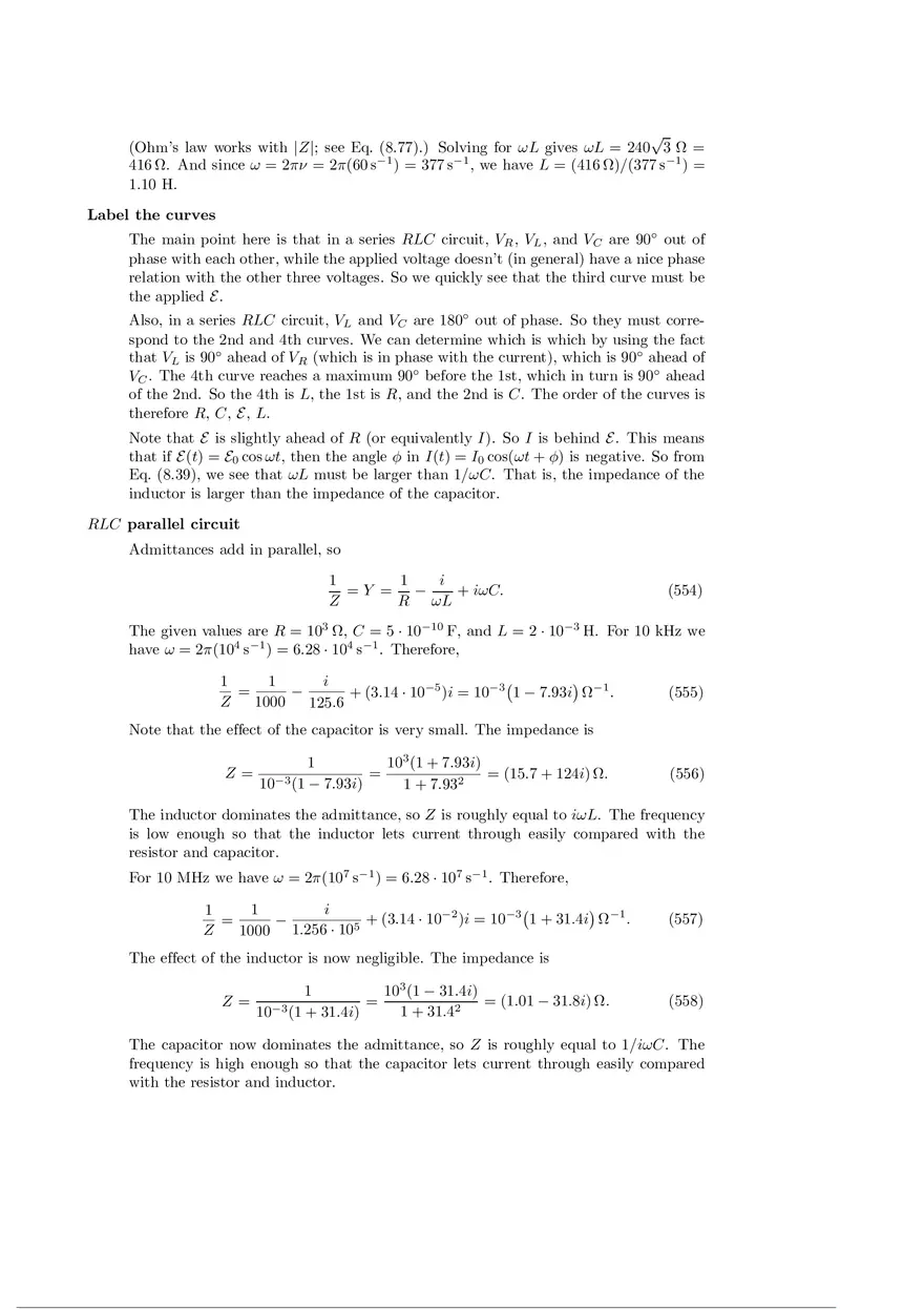 Alternating-Current Circuits, Solution Manual - Page 11