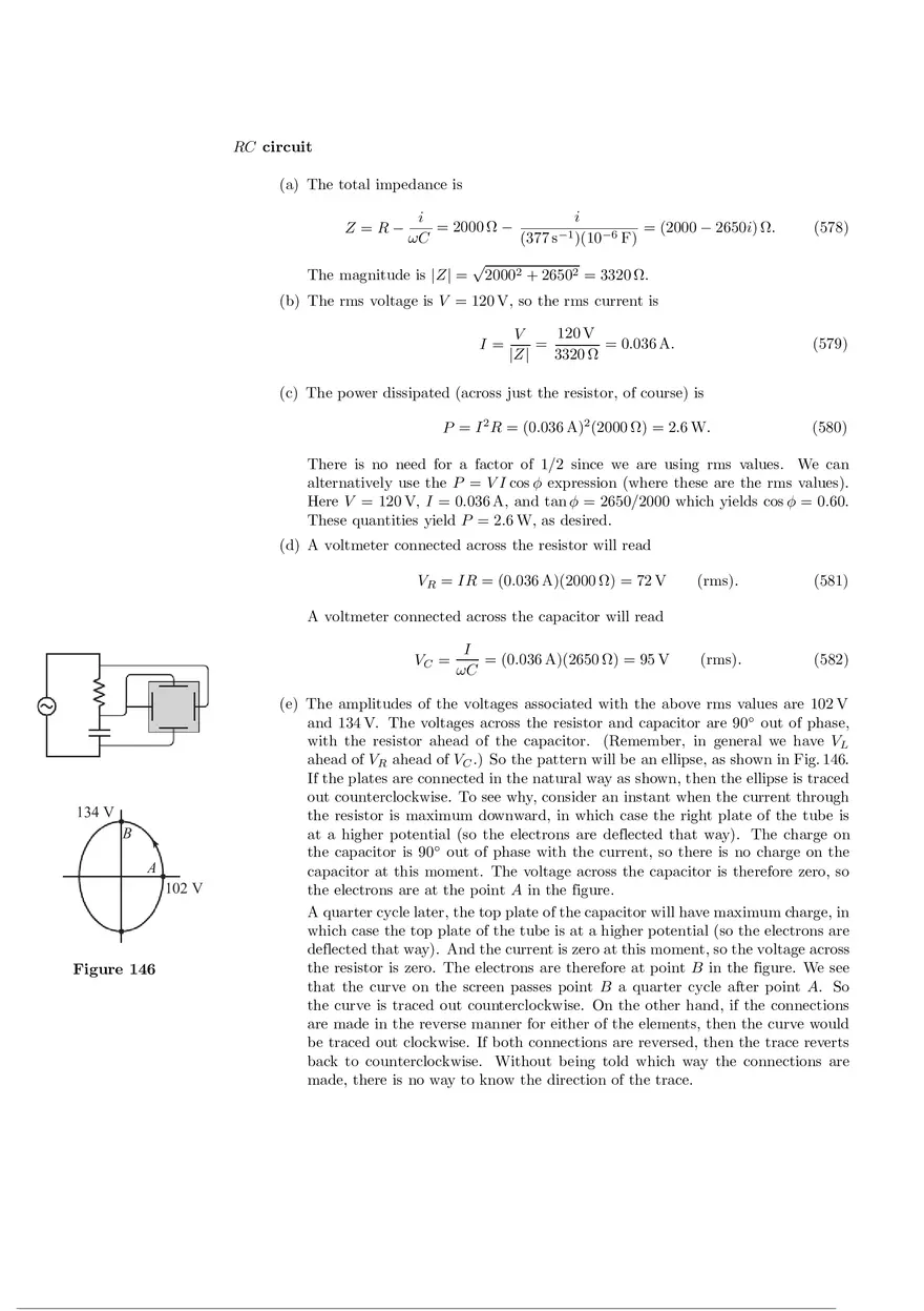 Alternating-Current Circuits, Solution Manual - Page 4