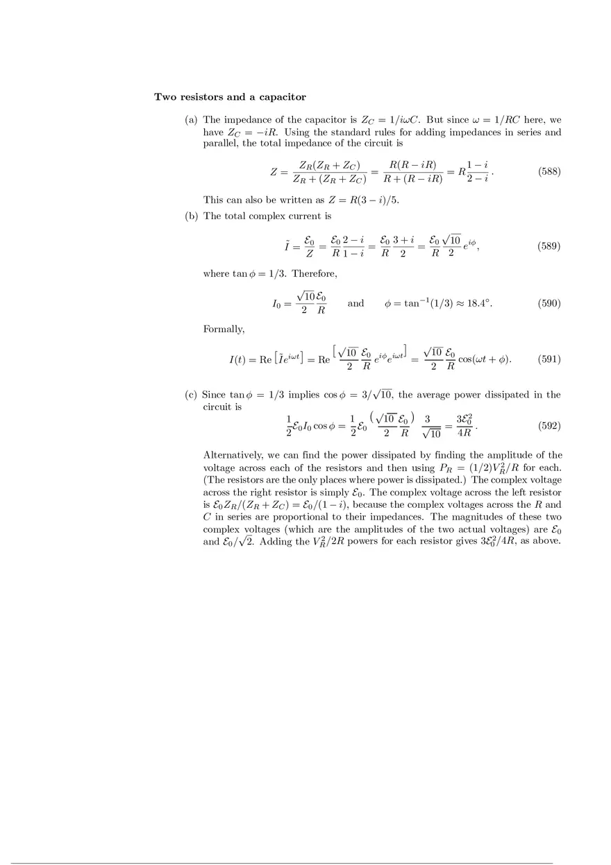 Alternating-Current Circuits, Solution Manual - Page 6