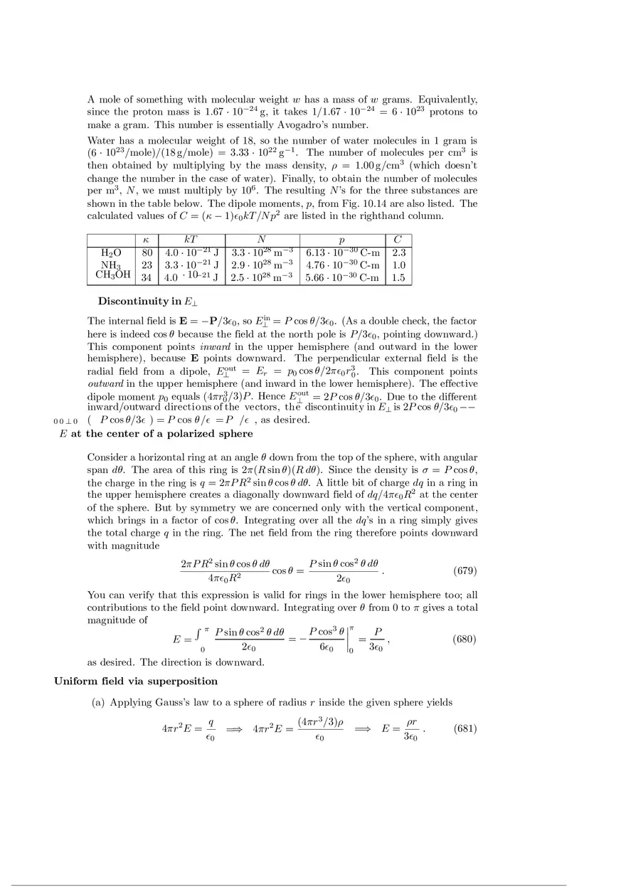 Electric Fields in Matter, Solution Manual - Page 3