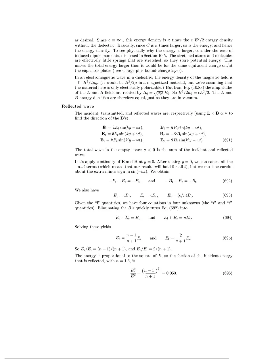 Electric Fields in Matter, Solution Manual - Page 6